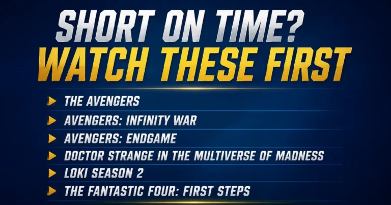 Marvel Movie to Watch Before Avengers: Doomsday | Complete Watch Order