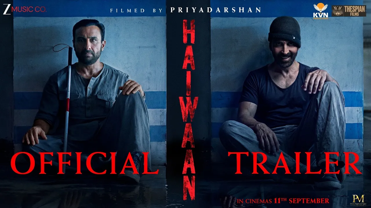 Haiwaan Trailer Review: A Darker Side of Akshay Kumar and Saif Ali Khan