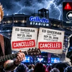 Ed Sheeran Cancels US Concerts Due to Storm Warning Amid Macklemore Controversy