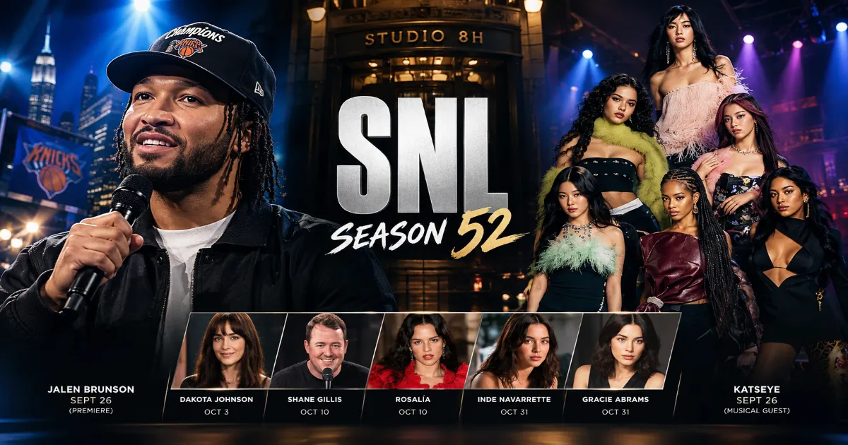 SNL Season 52: Jalen Brunson to Host Premiere, Full Schedule So Far