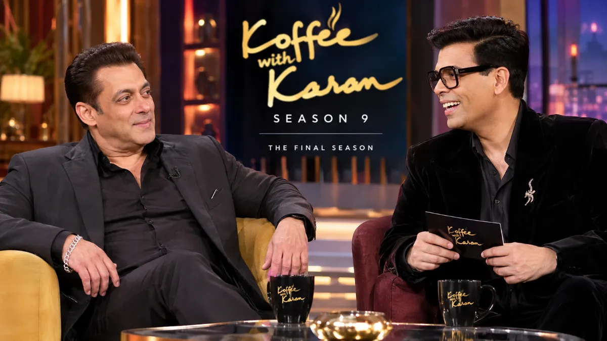 Salman Khan on Koffee With Karan 9: his ‘Control, brother’ reply, viral promo, media reactions and the final season's October 14 premiere.